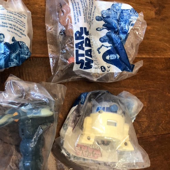 Vintage STAR WARS X Men Fantastic 4 Toy Figurines Collectible Lot Burger King - Picture 6 of 8